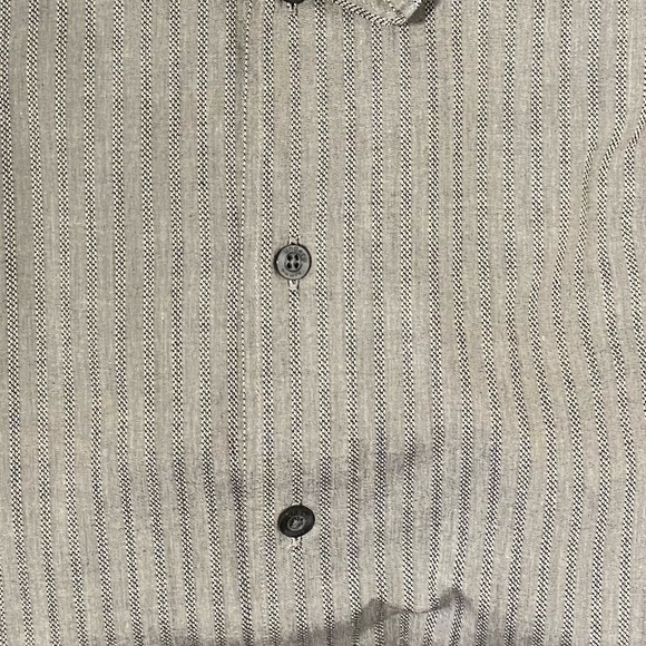 Ungaro Homme gray button down men’s casual shirt - Picture 3 of 5